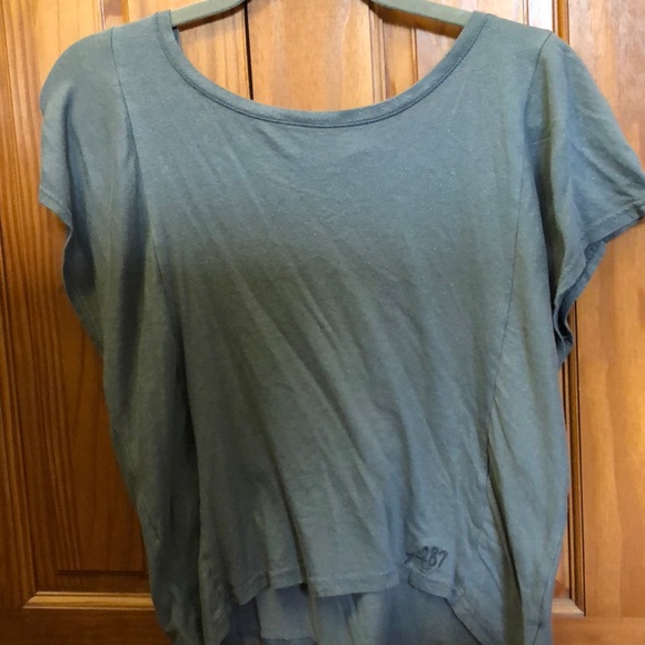 grey aeropostale flowy shirt - Picture 1 of 1